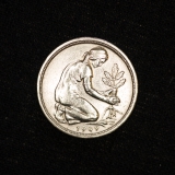 50 Pfennig 1949 D Bank Deutscher Lnder