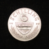 5 Schilling 1965 sterreich