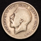 Half Crown 1916 Georgius V Grobritannien