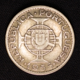 20 Escudos Mocambique 1955 Portugal