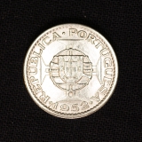 10 Escudos Mocambique 1952 Portugal