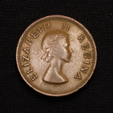 1/2 Penny 1955 Südafrika