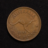 1/2 PENNY 1948 Australien