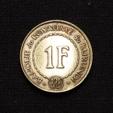 1 Franc 1965 Burundi