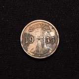 1 Reichspfennig 1933 A