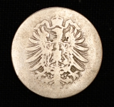 10 Pfennig 1875 Deutsches Reich kleiner Adler