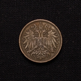 2 Heller 1894 Haus Habsburg Franz Joseph I. stereich