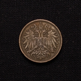 2 Heller 1894 Haus Habsburg Franz Joseph I. stereich