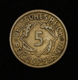 5 Reichspfennig 1936 A Deutsches Reich