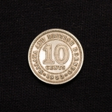 10 CENTS 1953 British Borneo