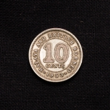 10 CENTS 1953 British Borneo