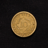 10 Reichspfennig 1925 A Deutschland