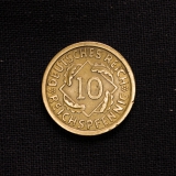 10 Reichspfennig 1936 A Deutschland