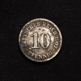 10 Pfennig 1907 A Deutschland