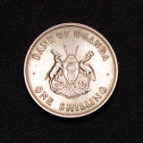 One Shilling 1966 Bank of Uganda