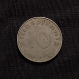 10 Reichspfennig 1940 J Deutsches Reich (Raritt)