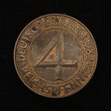 4 Reichspfennig 1932 A Deutsches Reich