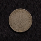 10 Reichspfennig 1940 D Deutsches Reich