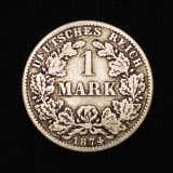 1 Mark 1874 B kleiner Adler