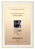 Ersttagsblatt Julius Leber