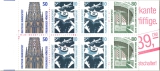 Briefmarkenheft - 50 Pf + 10 Pf + 80 Pf (Rarität)