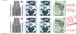 Briefmarkenheft - 50 Pf + 10 Pf + 80 Pf (Raritt)