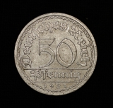 50 Pfennig 1921 A Deutsches Reich