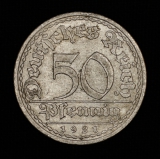 50 Pfennig 1921 A Deutsches Reich