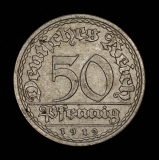 50 Pfennig 1919 A Deutsches Reich