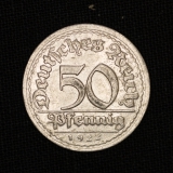 50 Pfennig 1922 J Deutsches Reich