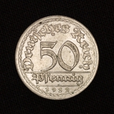 50 Pfennig 1922 J Deutsches Reich