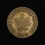 10 Pf 1949 J Bank Deutscher Lnder