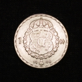 1 Krone 1946 Gustaf V. (1907 - 1950) Schweden